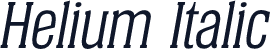 Helium Italic