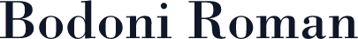 Bodoni Roman