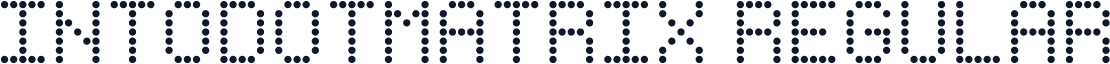 IntoDotMatrix Regular