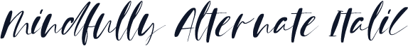 Mindfully Alternate Italic