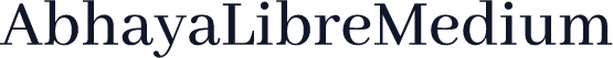 AbhayaLibreMedium