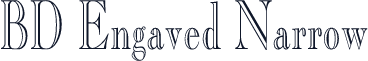 BD Engaved Narrow