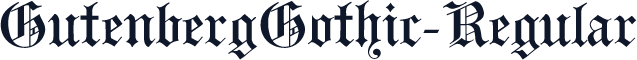 GutenbergGothic-Regular