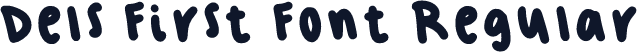 Dels First Font Regular