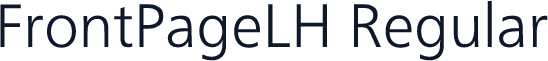 FrontPageLH Regular