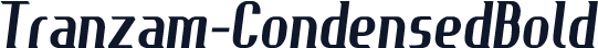 Tranzam-CondensedBold