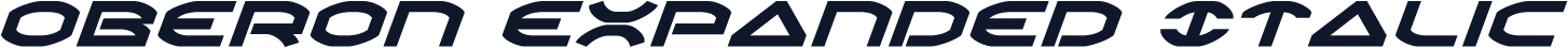 Oberon Expanded Italic