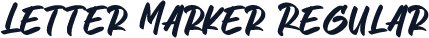 Letter Marker Regular