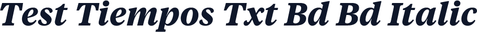 Test Tiempos Txt Bd Bd Italic
