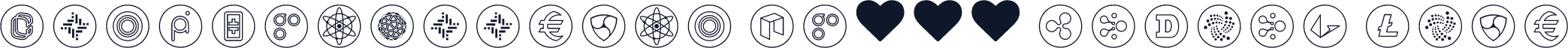 Cryptocurrency No.06 Radial Line