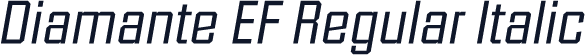 Diamante EF Regular Italic