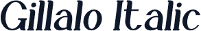 Gillalo Italic