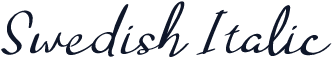 Swedish Italic