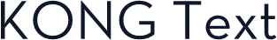 KONG Text