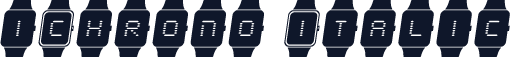 iChrono Italic