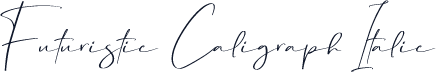 Futuristic Caligraph Italic