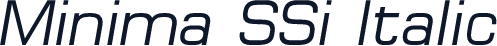 Minima SSi Italic