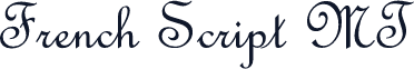 French Script MT
