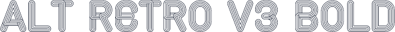 Alt Retro V3 Bold