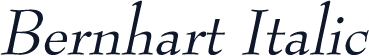Bernhart Italic