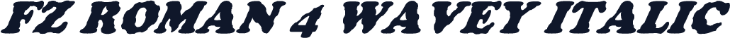 FZ ROMAN 4 WAVEY ITALIC