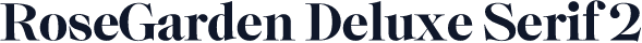 RoseGarden Deluxe Serif 2