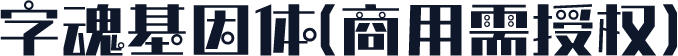 字魂基因体(商用需授权)