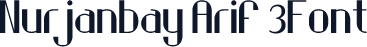 Nurjanbay Arif 3Font