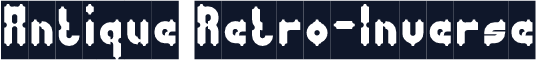 Antique Retro-Inverse