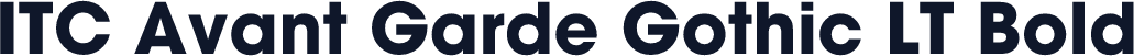 ITC Avant Garde Gothic LT Bold