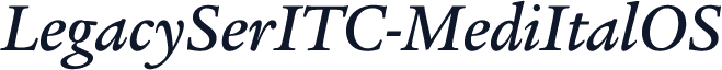 LegacySerITC-MediItalOS