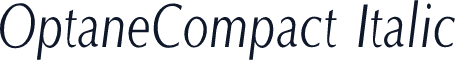 OptaneCompact Italic