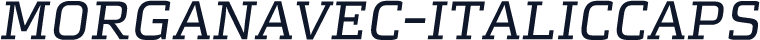 MorganAvec-ItalicCaps