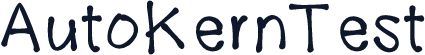 AutoKernTest
