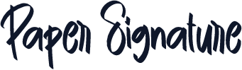 Paper Signature