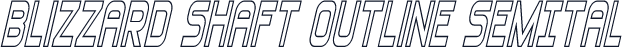 Blizzard Shaft Outline SemItal
