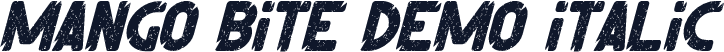 Mango Bite Demo Italic
