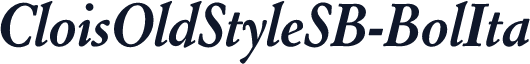 CloisOldStyleSB-BolIta