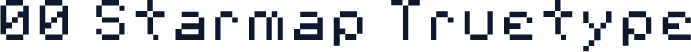 00 Starmap Truetype