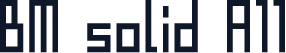 BM solid A11