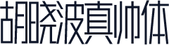 胡晓波真帅体
