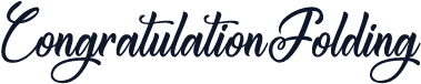 CongratulationFolding