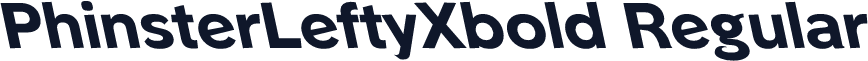 PhinsterLeftyXbold Regular