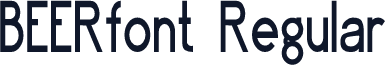 BEERfont Regular
