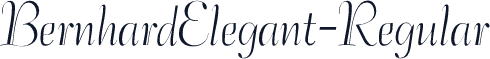 BernhardElegant-Regular