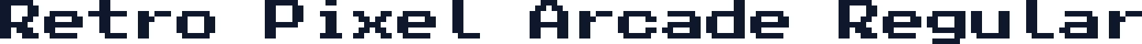 Retro Pixel Arcade Regular
