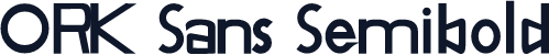 ORK Sans Semibold
