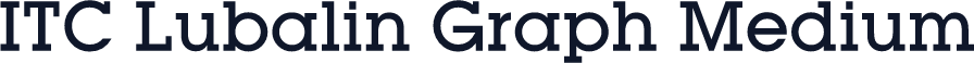 ITC Lubalin Graph Medium