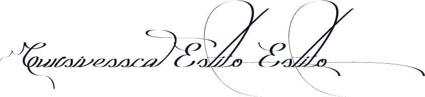 Cursivessca Estilo Estilo