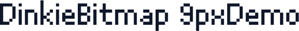 DinkieBitmap 9pxDemo